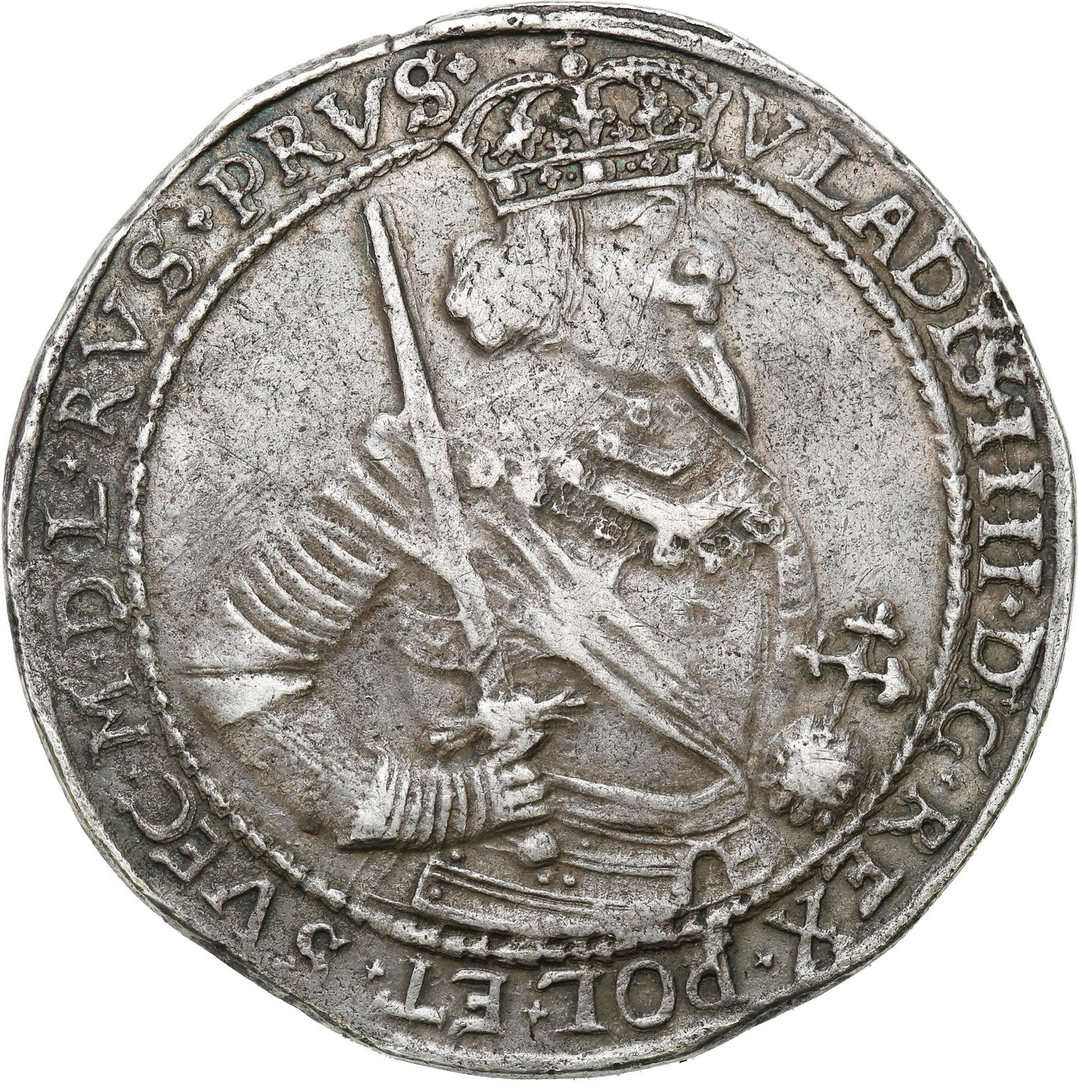 Władysław IV Waza. Talar 1639, Toruń - RZADKI ROCZNIK